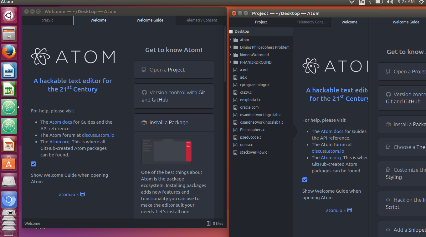 How To Install Atom Text Editor In Ubuntu Linux 