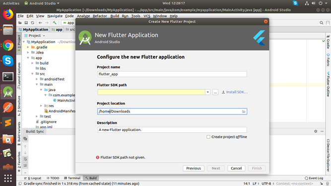 flutter installation step 2