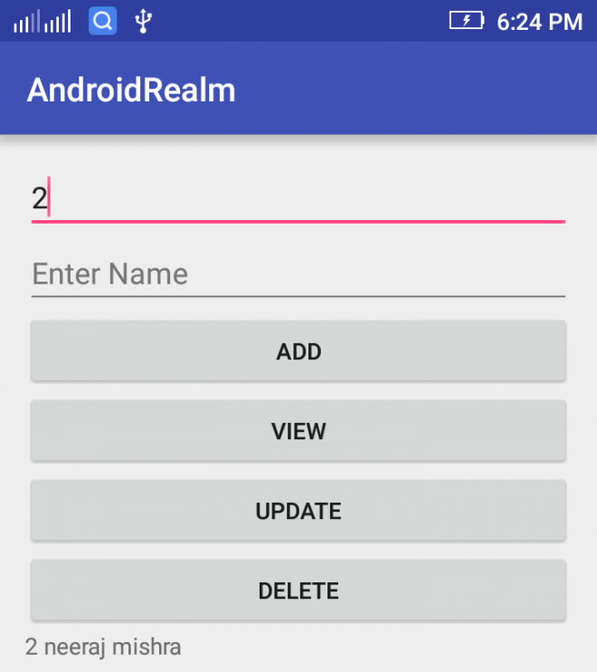 Android Realm Database Tutorial