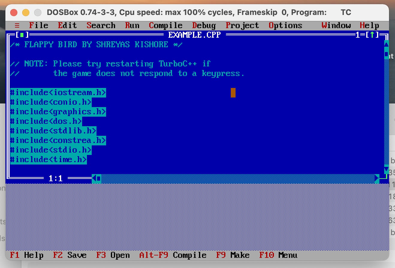 download turbo c for mac